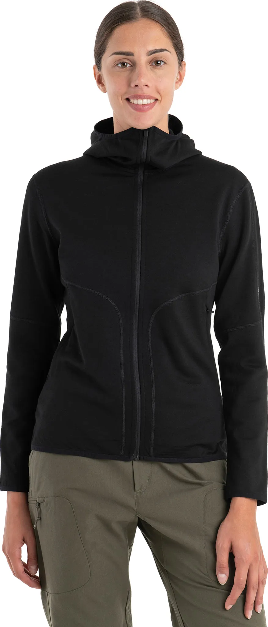 560 REALFLEECE Elemental II Merino Long Sleeve Zip Hoody - Women's|-|Chandail à capuchon zippé à manches longues en mérinos 560 REALFLEECE Elemental II - Femme