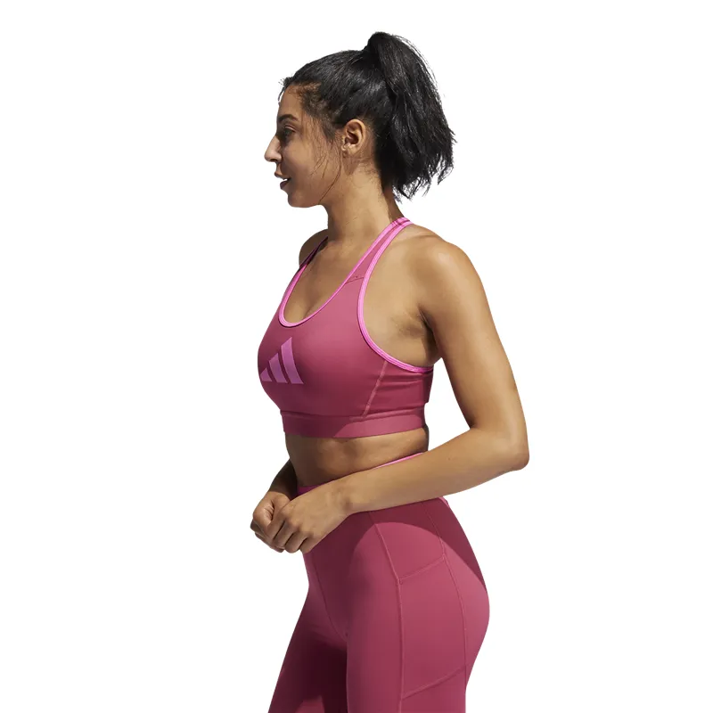 adidas Dont Rest Sports Bra - Womens - Wild Pink/Real Magenta