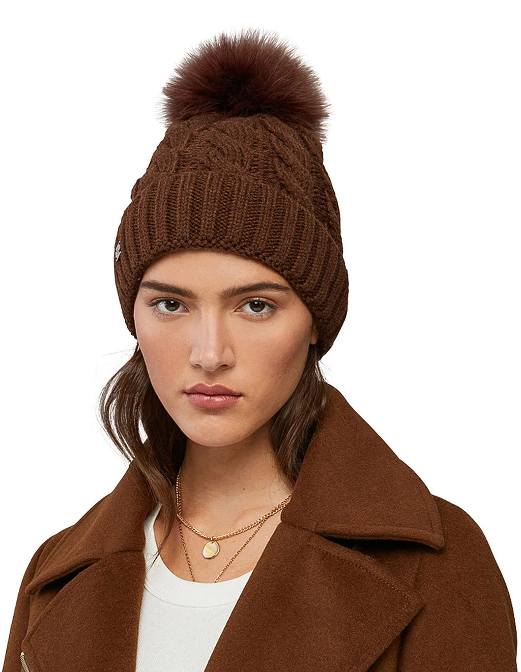 Amalie Beanie With Detachable Pompom - Women's|-|Bonnet à pompon amovible Amalie - Femme