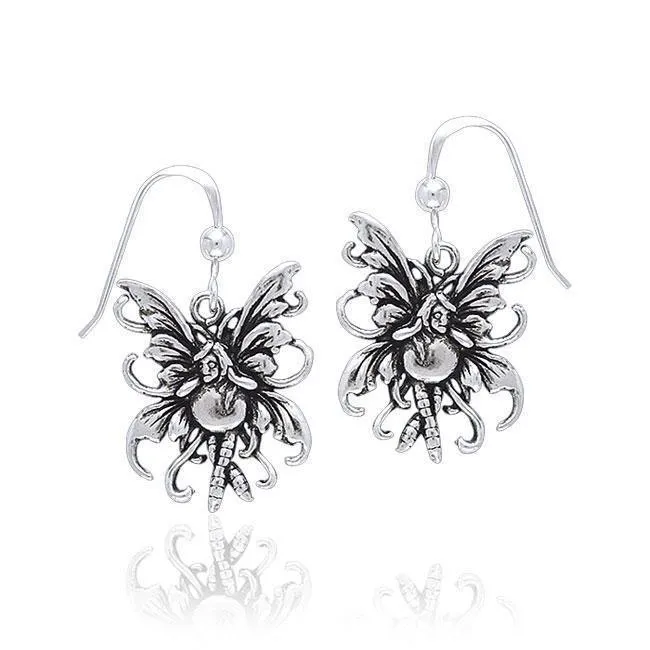 Amy Brown Bubble Rider Fairy Earrings TE2075