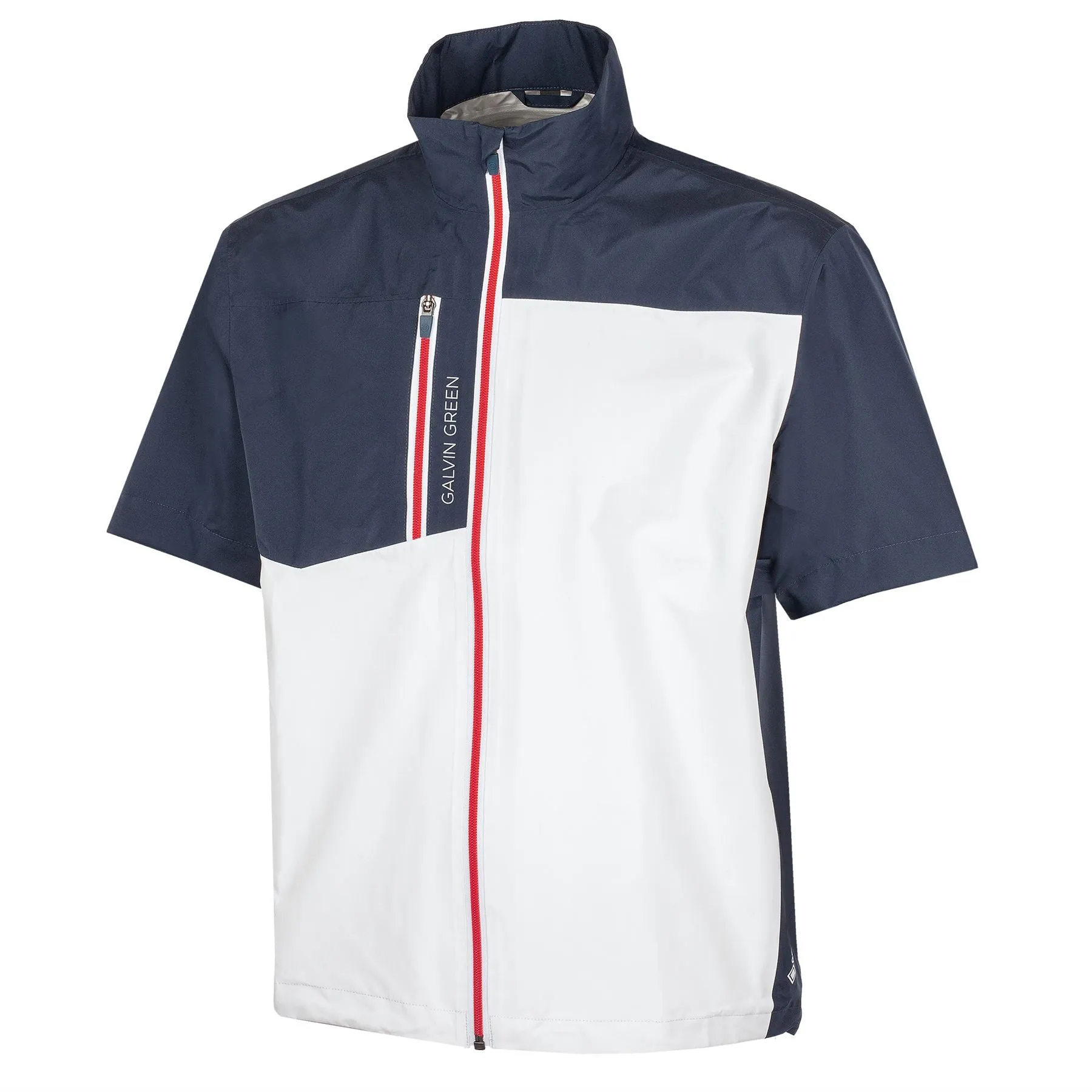 Axl GORE-TEX SS Waterproof Jacket White/Navy/Red - AW24