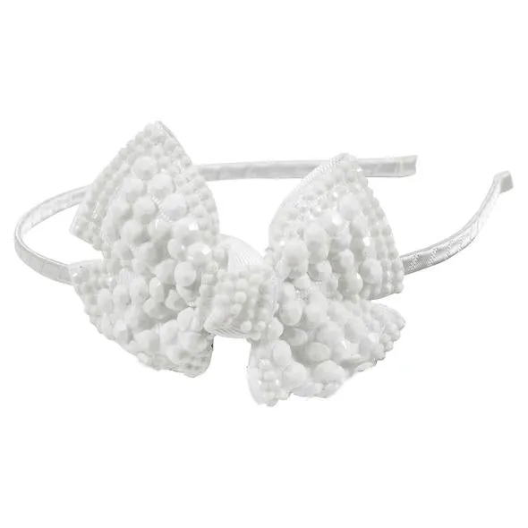 Bejeweled Bow Headband