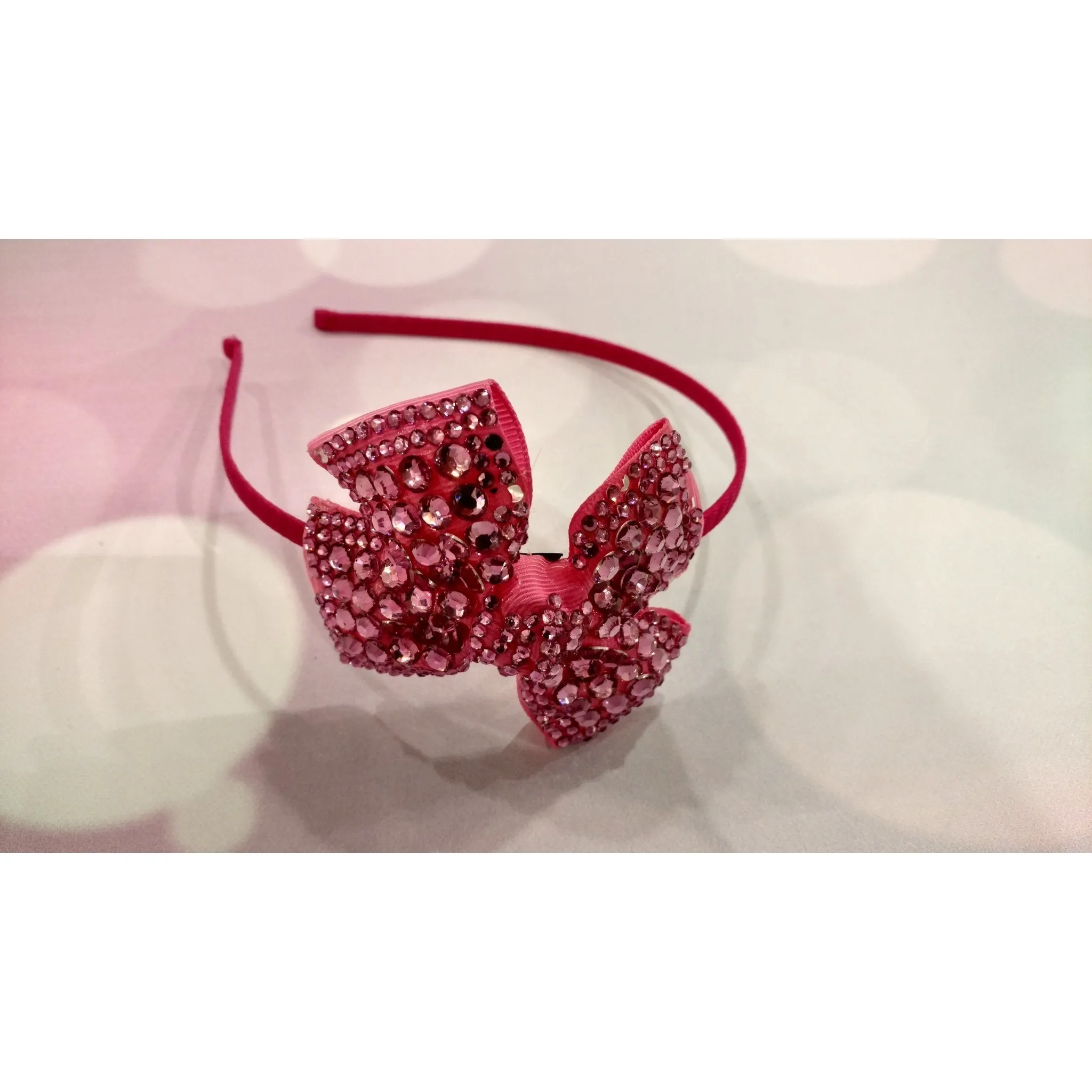 Bejeweled Bow Headband