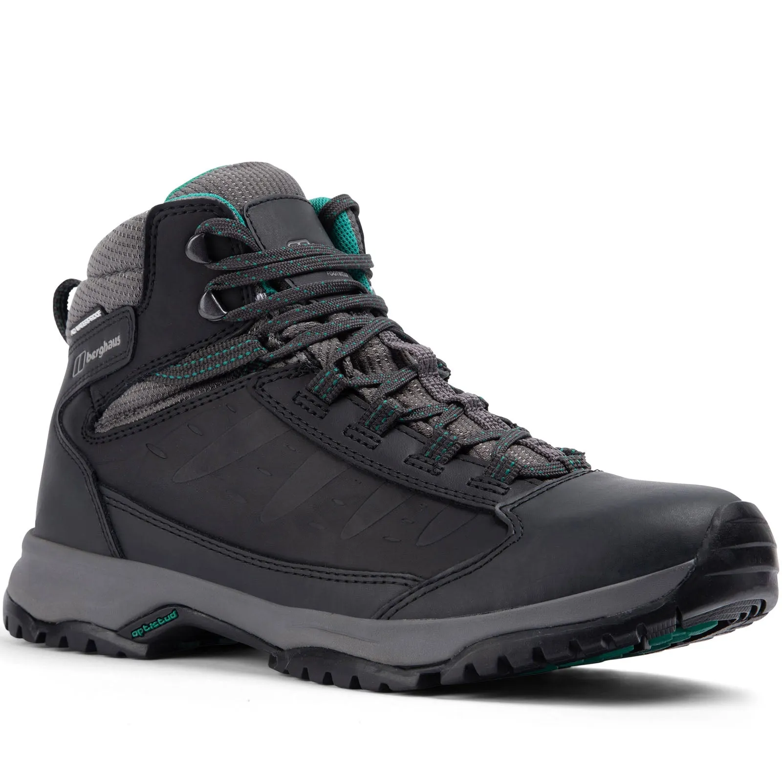 Berghaus Womens Expeditor Ridge 2.0 Waterproof Leather Walking Boots - Black/Grey