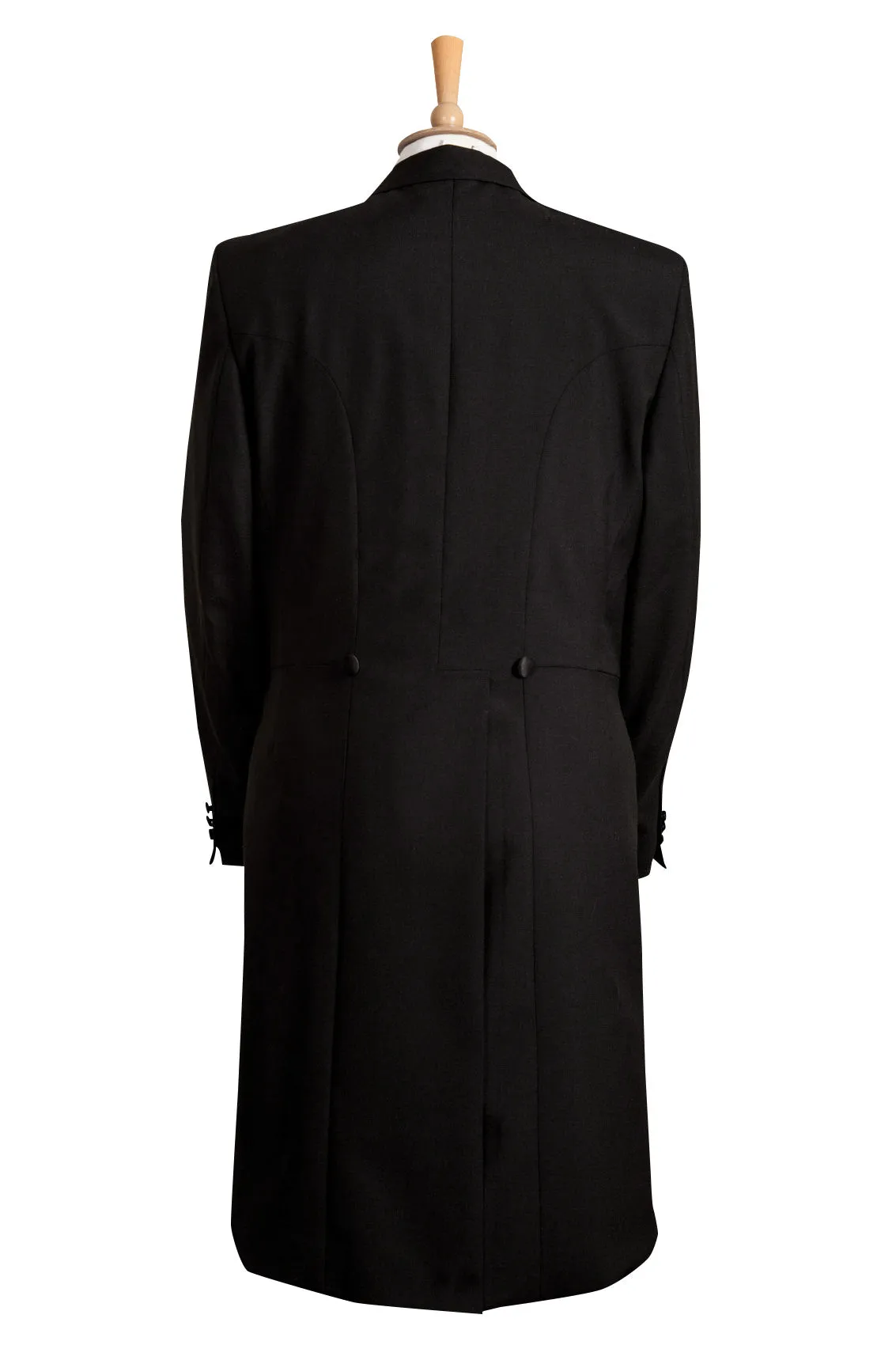 Black Frock Coat Jacket - Ex Hire