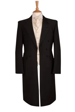 Black Frock Coat Jacket - Ex Hire