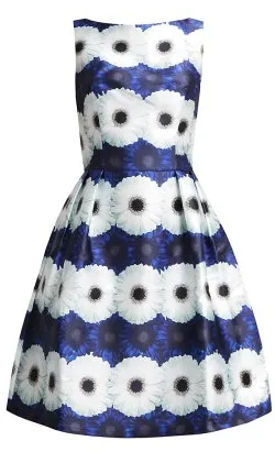 Blue Flower Dress