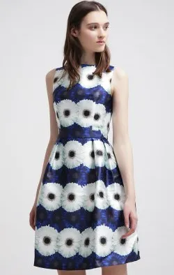 Blue Flower Dress