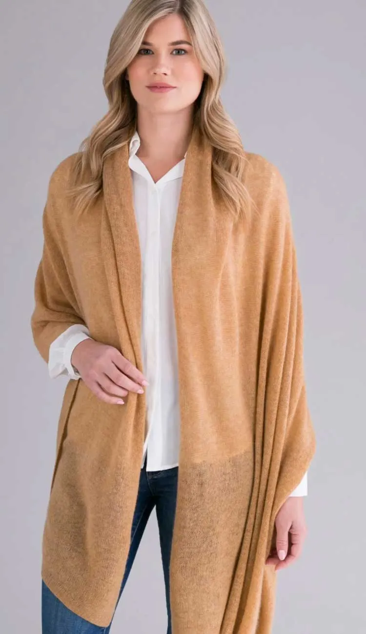 Cashmere Breezy Travel Wrap