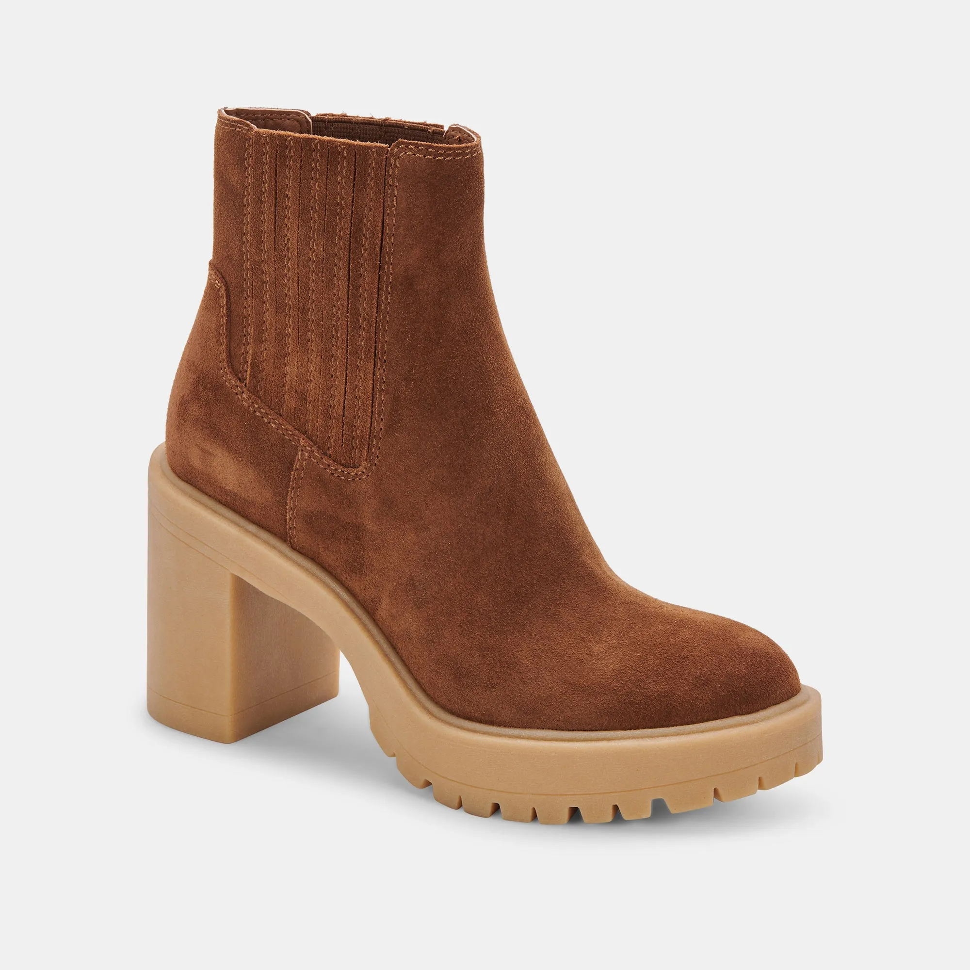 CASTER H2O BOOTIES CAMEL SUEDE