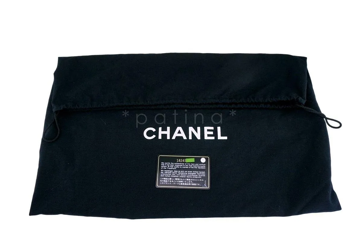 Chanel Black Caviar Classic Grand Shopper Tote GST Shopping Bag GHW