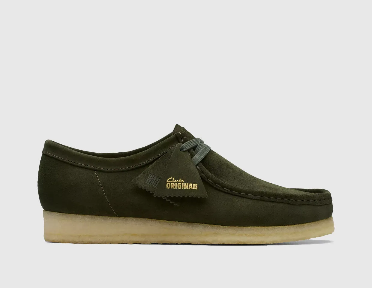 Clarks Originals Wallabee / Forest Green Suede