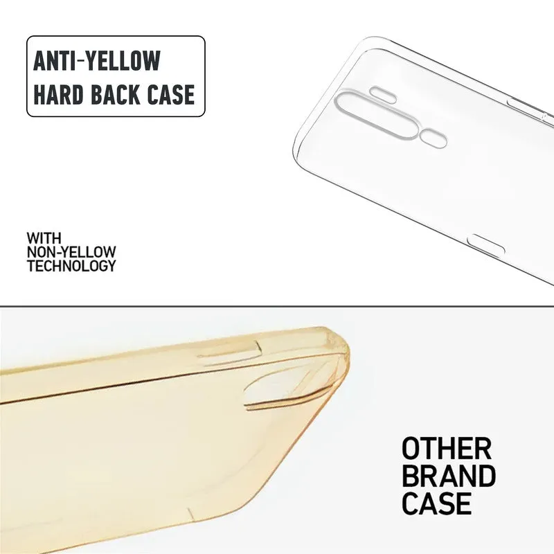 Crystal Clear Hard Back Anti-Yellowing Phone Case For Oppo A9 2020