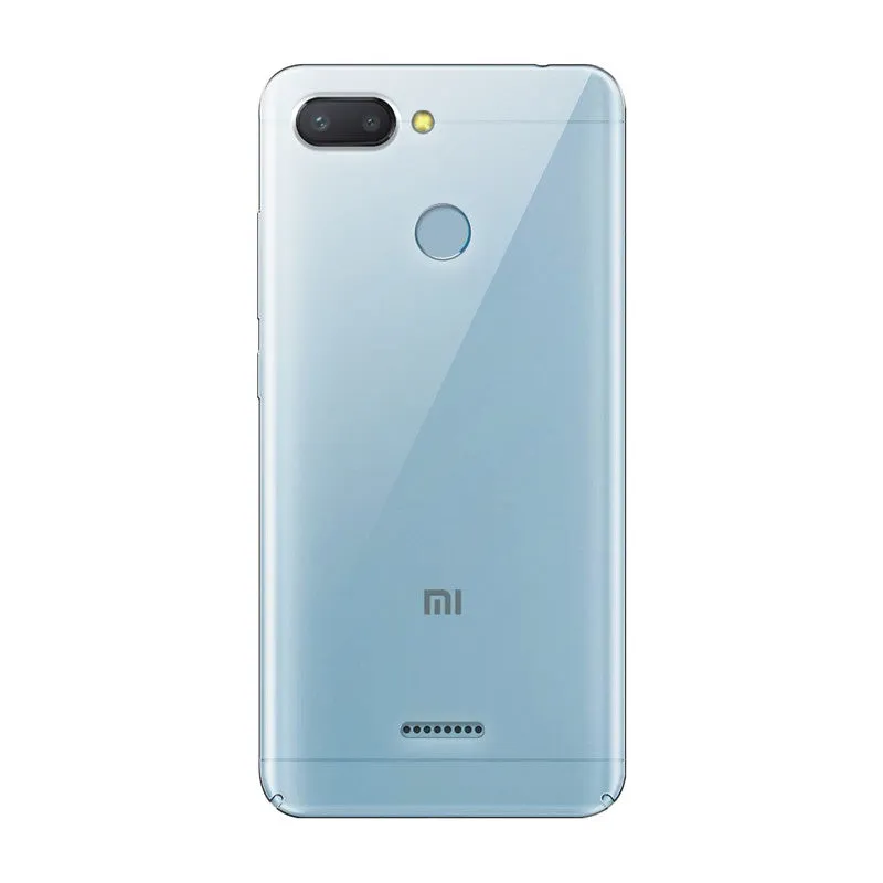 Crystal Clear Hard Back Anti-Yellowing Phone Case For Redmi 6