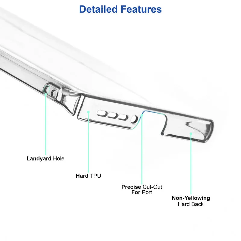 Crystal Clear Hard Back Anti-Yellowing Phone Case For Samsung A23 5G