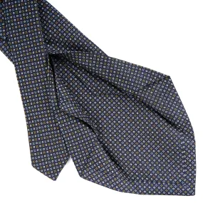 DARK BLUE 5 FOLD SARTORIAL SILK TIE