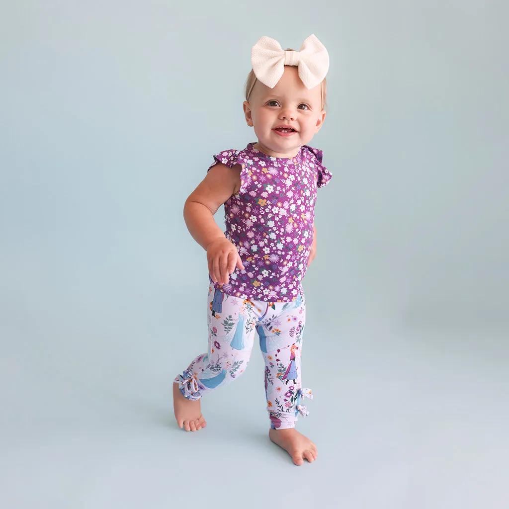 Disney Frozen Sisters Bow Leggings