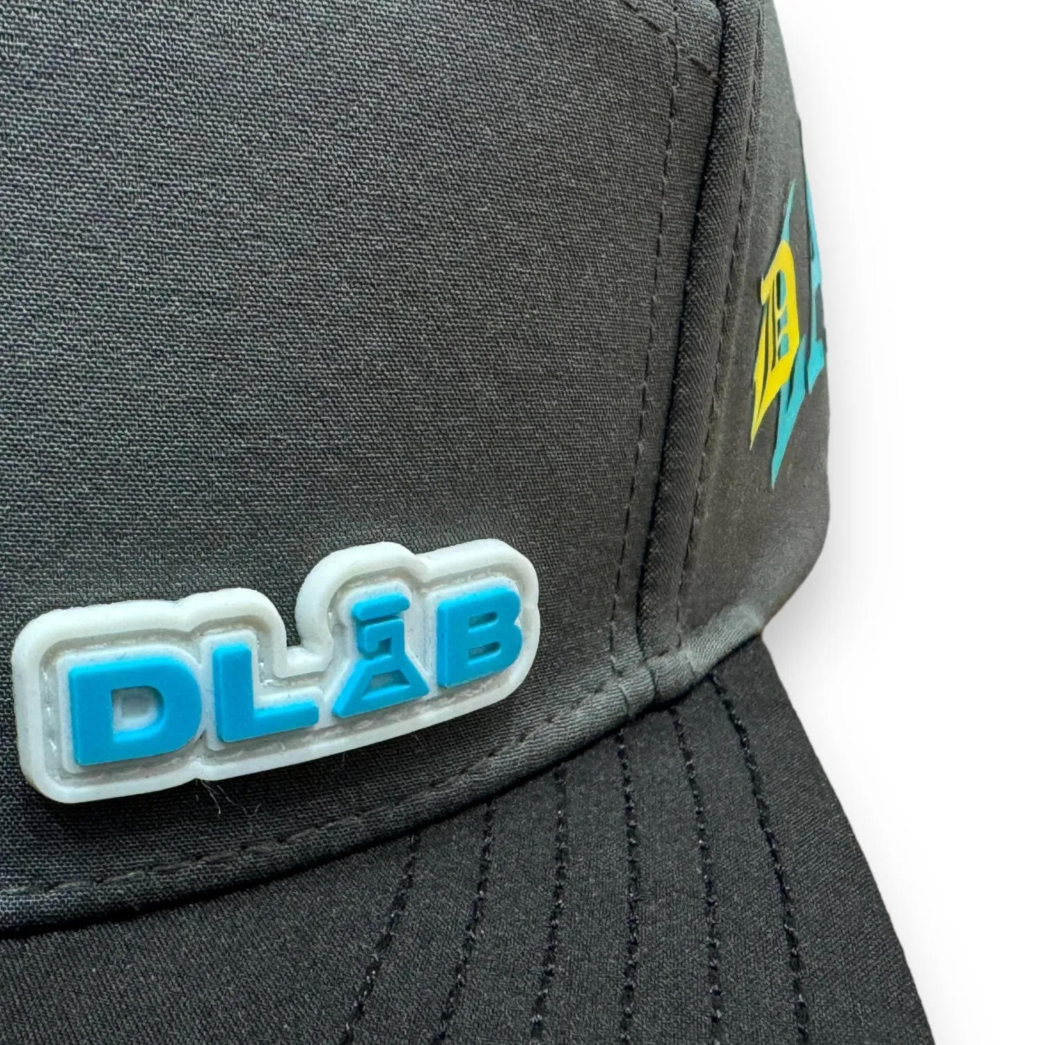 DLAB WaterProof Hybrid 5 Panel SnapBack Gray/Black