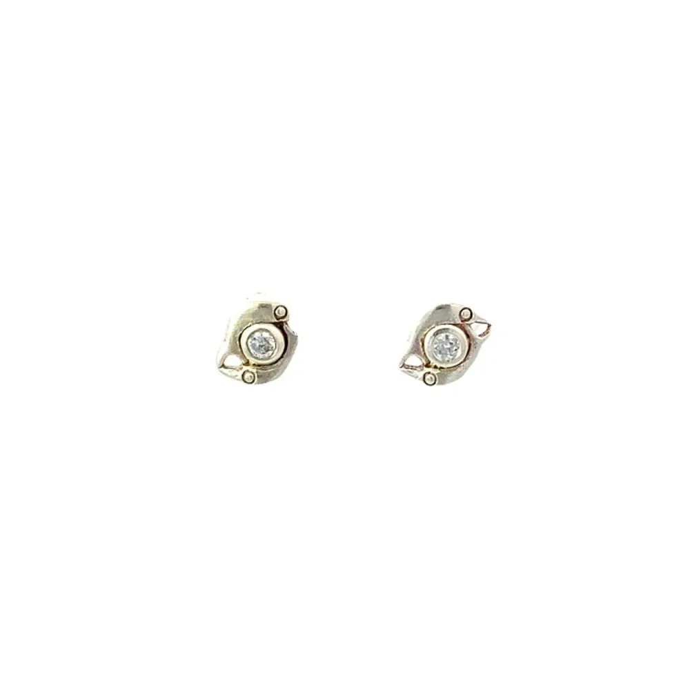 Dolly Dolphin 925 Sterling Silver Stud Earrings