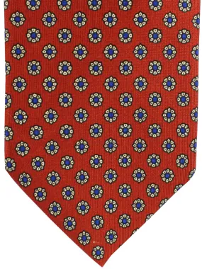 E. Marinella Tie Brown Floral