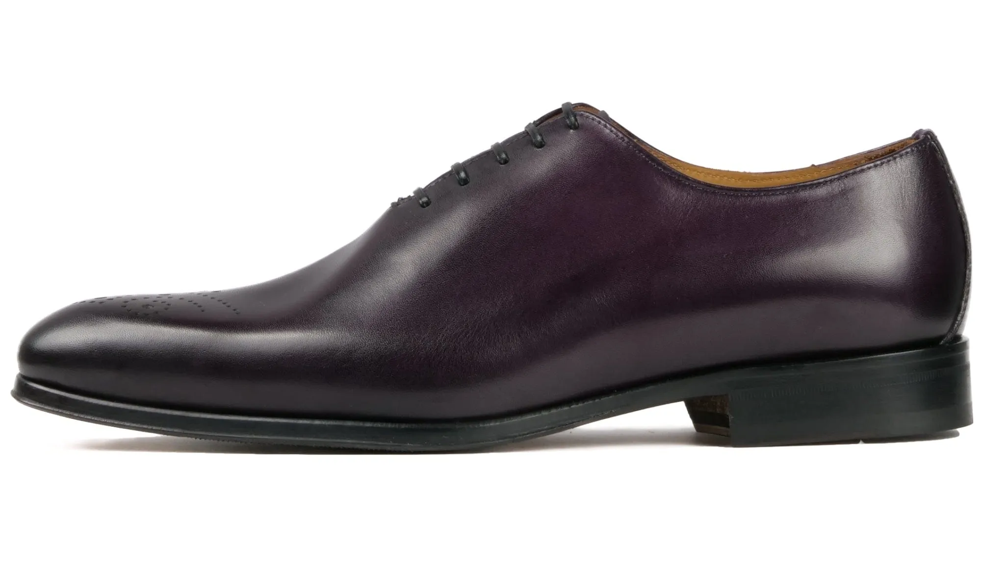 Ellington Wholecut Brogue Aubergine