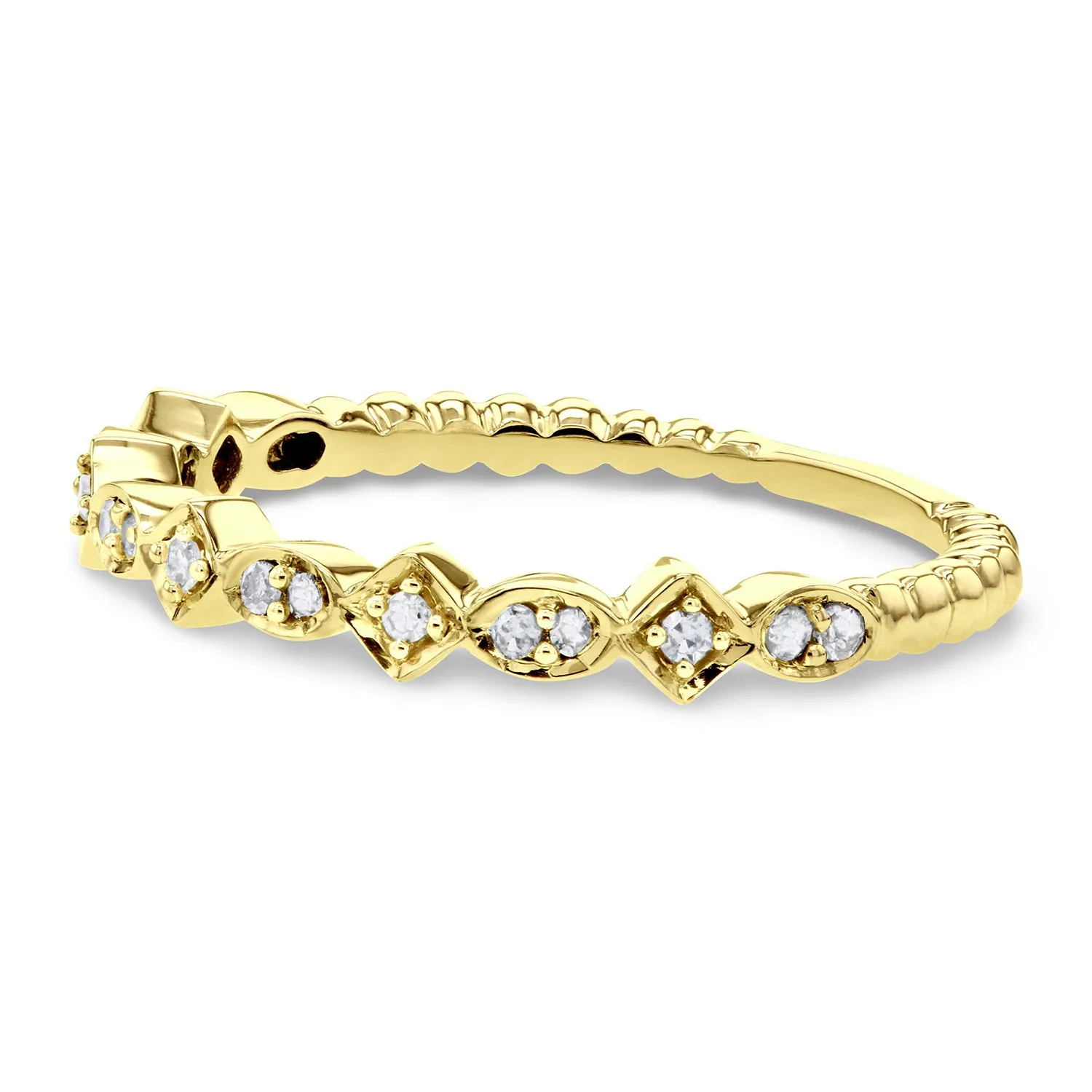 Fashion Diamond Ring 10k Gold