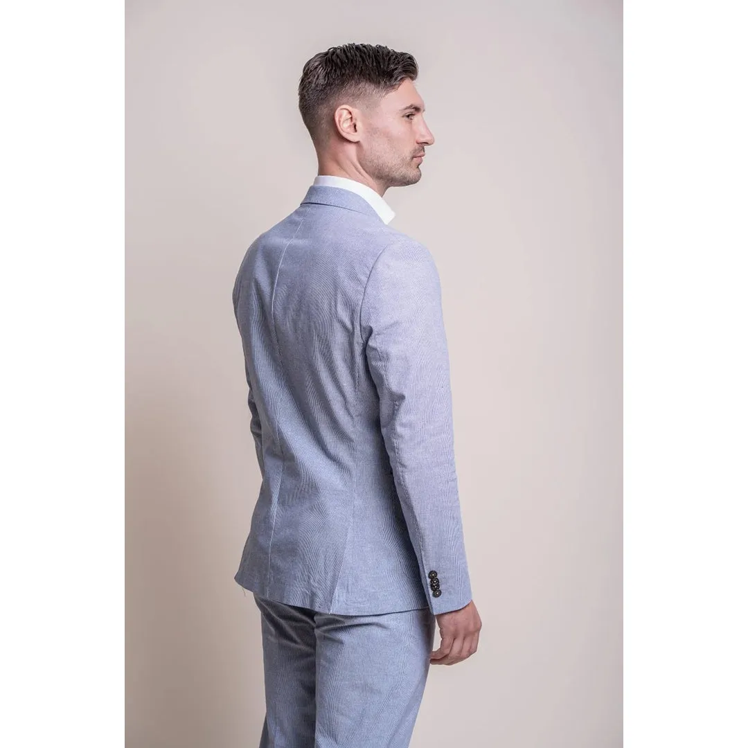 Fredrik - Men's Light Blue Summer Blazer