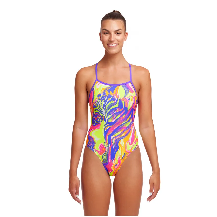 Funkita Womens Tie Me Tight One Piece FKS001L- Run Wild