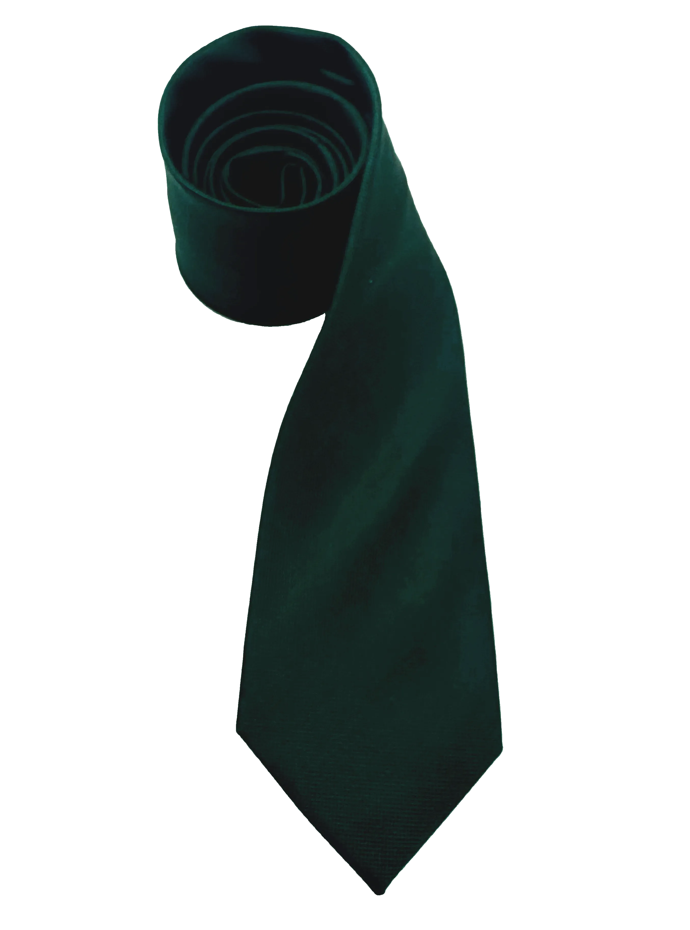 Green Textured Silk Tie