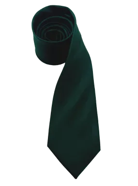 Green Textured Silk Tie