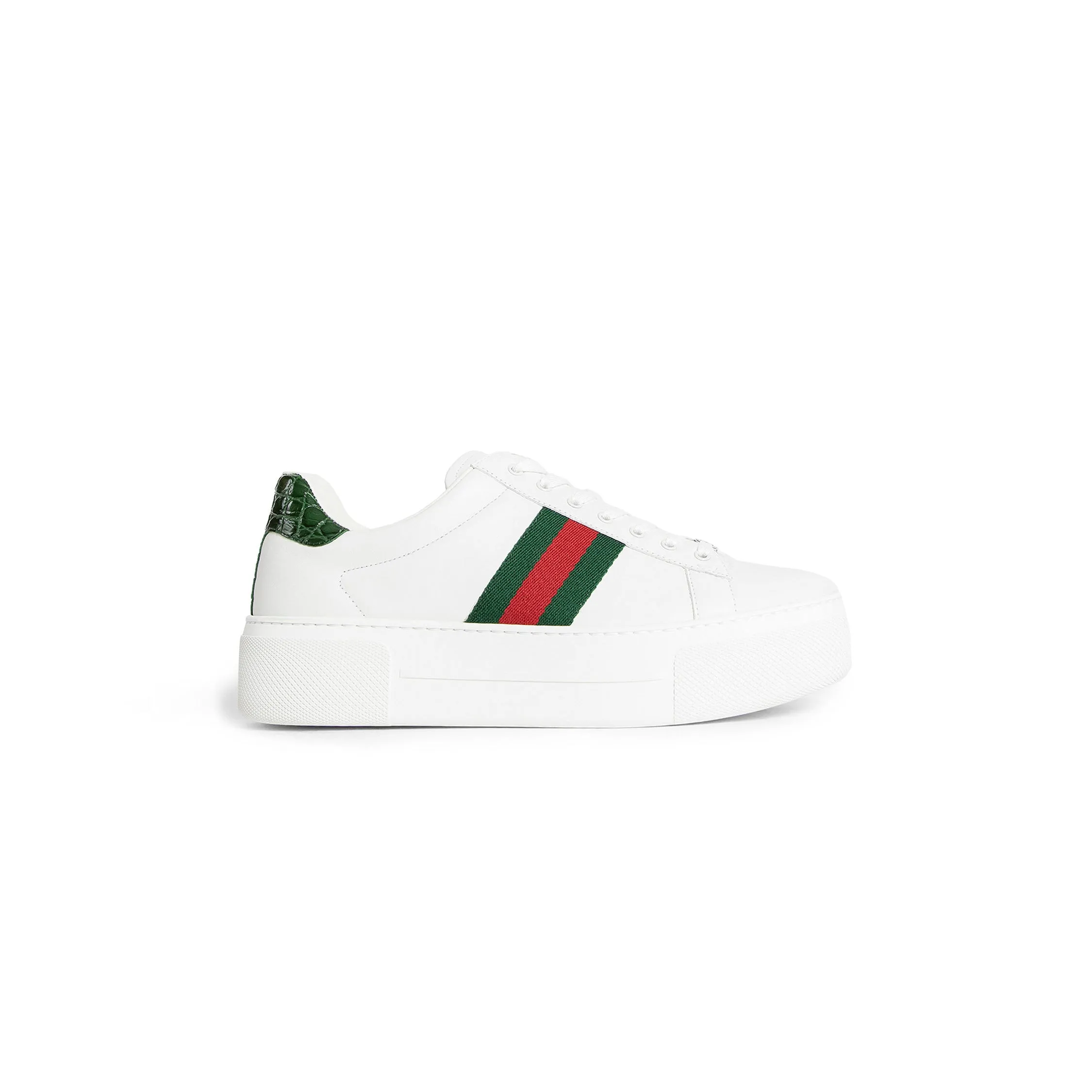 GUCCI WOMAN WHITE SNEAKERS