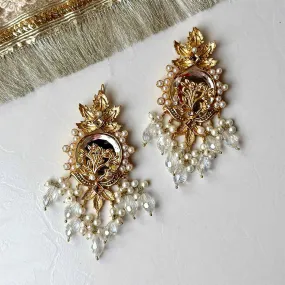 Gulaal Earrings (Crystal)