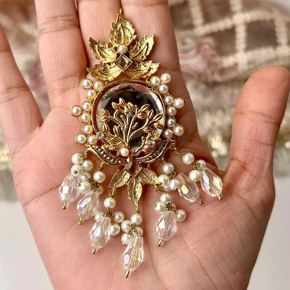 Gulaal Earrings (Crystal)