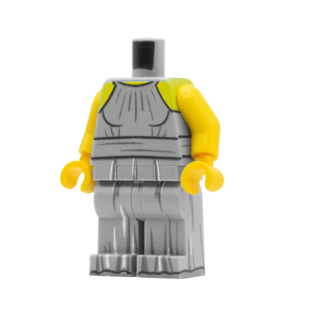 Halterneck Jumpsuit Dress (Various Colours) - Custom Design Minifigure Outfit