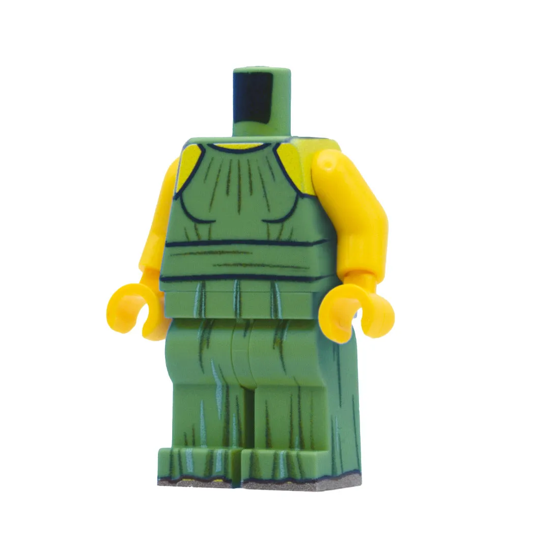 Halterneck Jumpsuit Dress (Various Colours) - Custom Design Minifigure Outfit