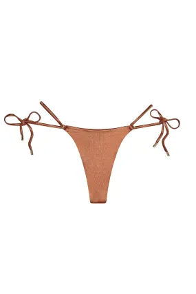 Hanalei Bottom - Bronze Shiny Jersey