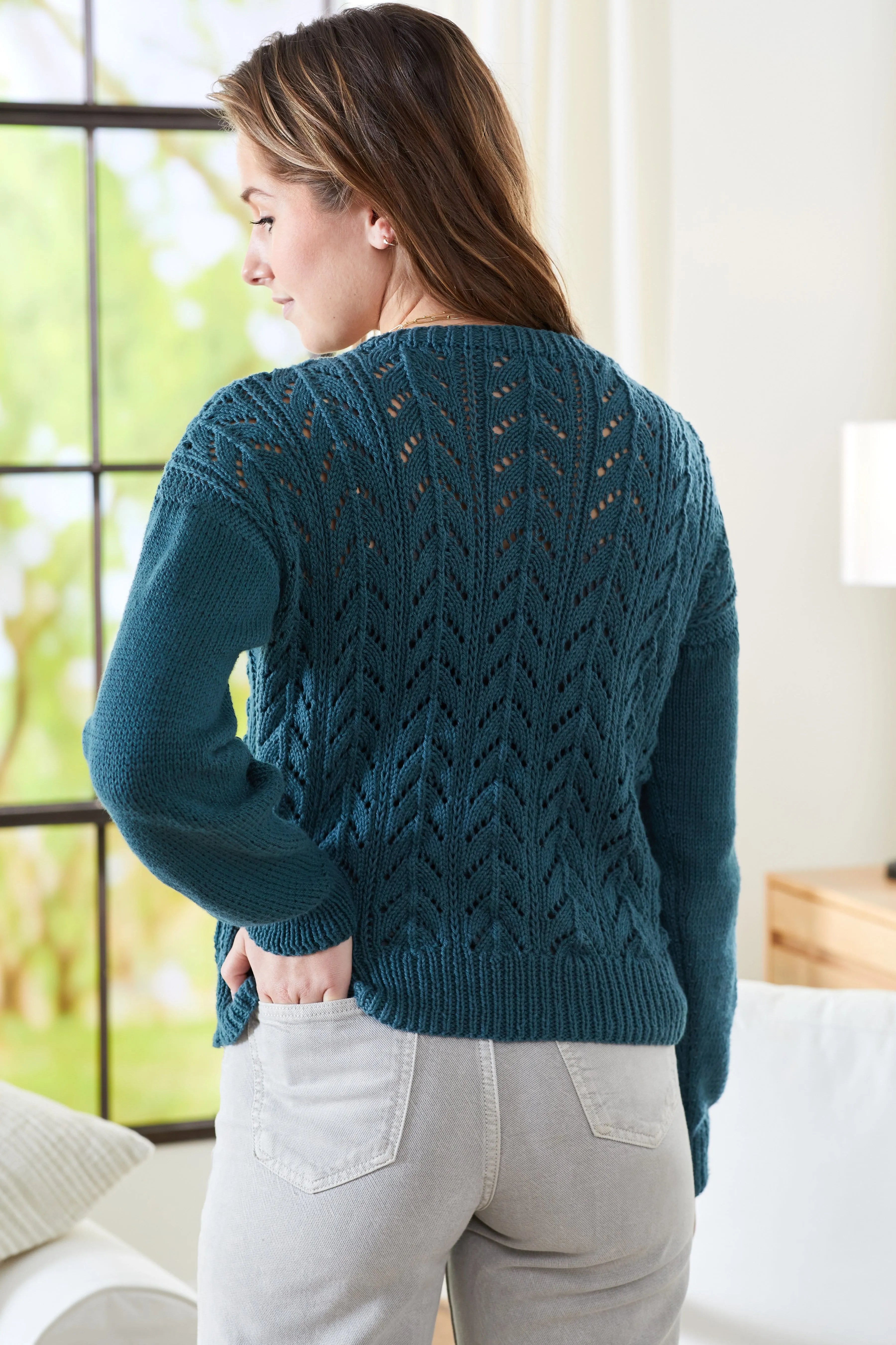 Horseshoe Lace Pullover