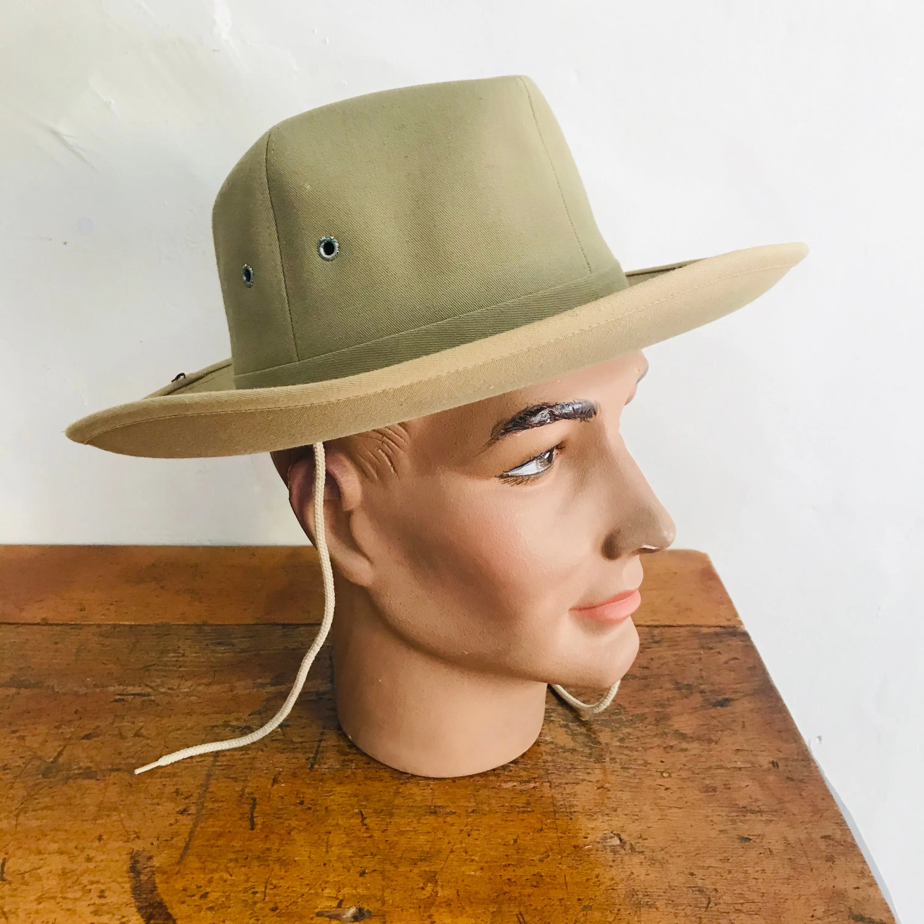 Impercork - French Canvas - Outdoor hat - Khaki