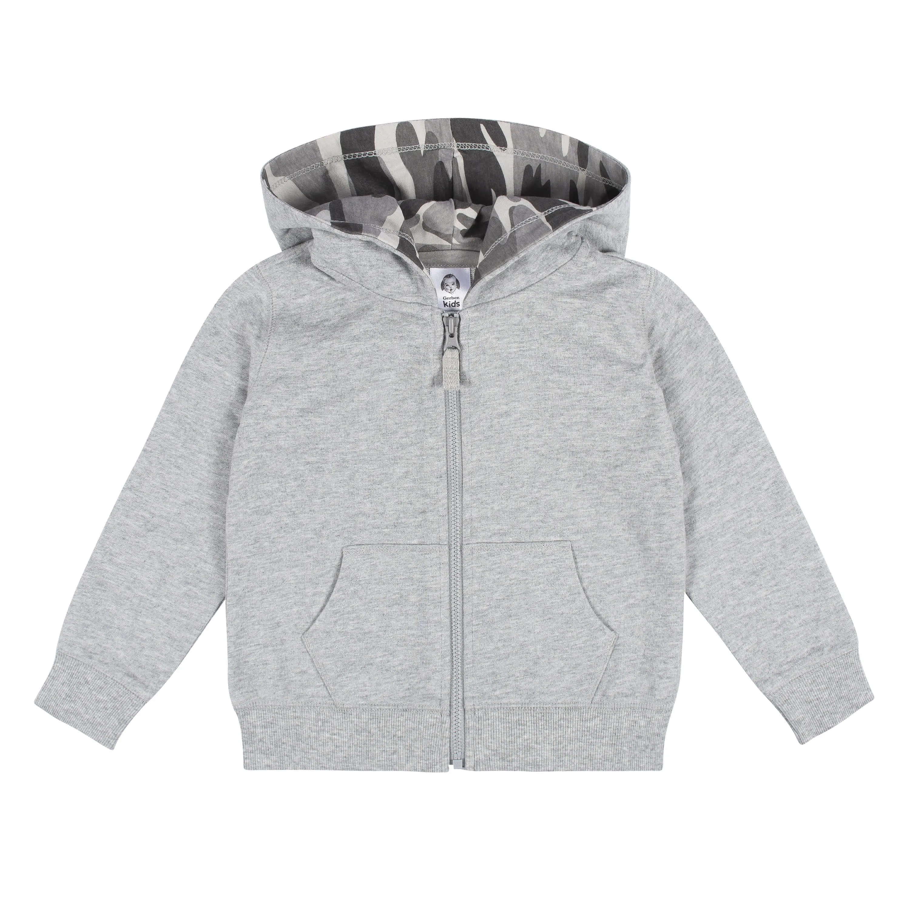 Infant & Toddler Boys Heather Gray Hoodie