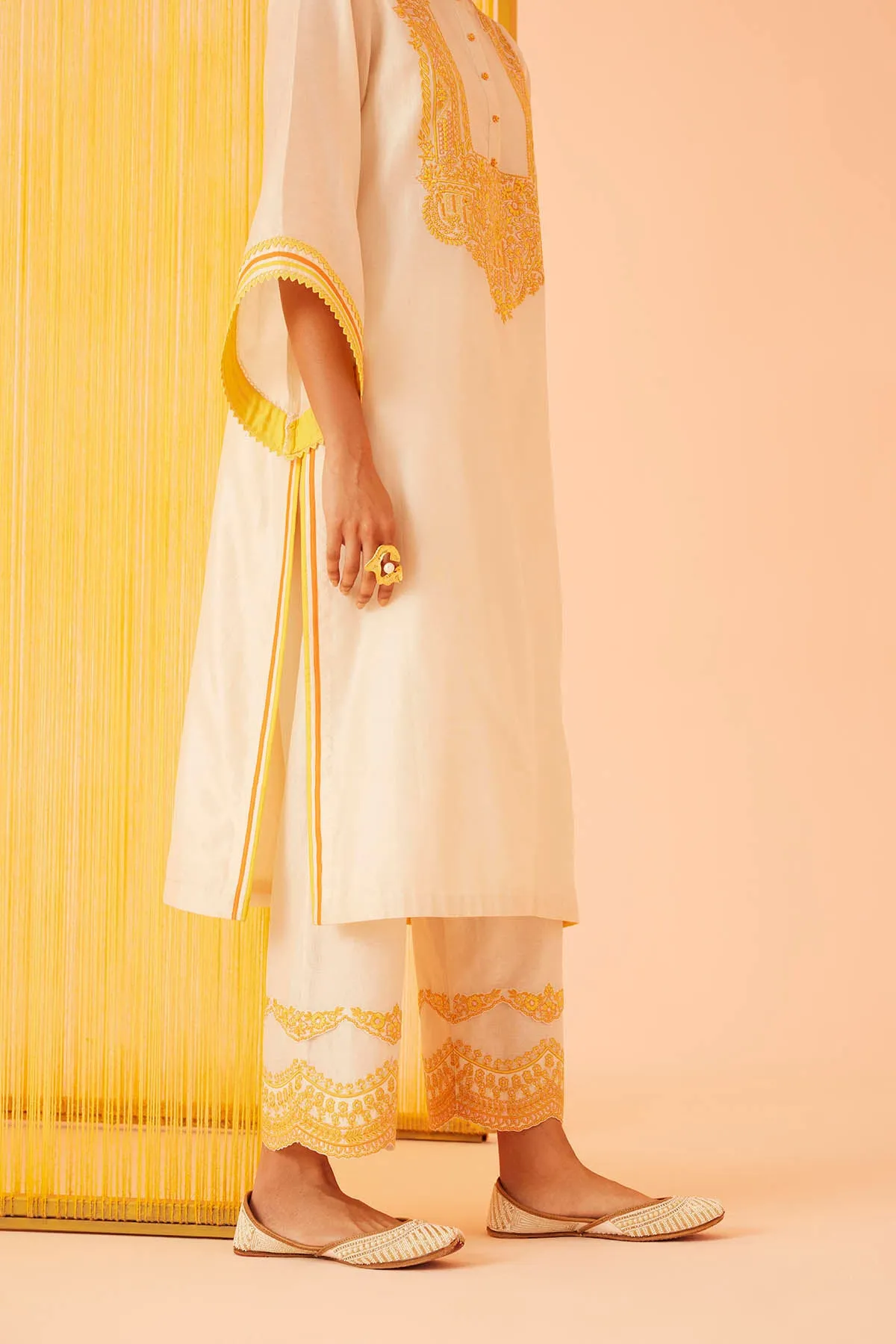 Ivory Bliss Kurta Set