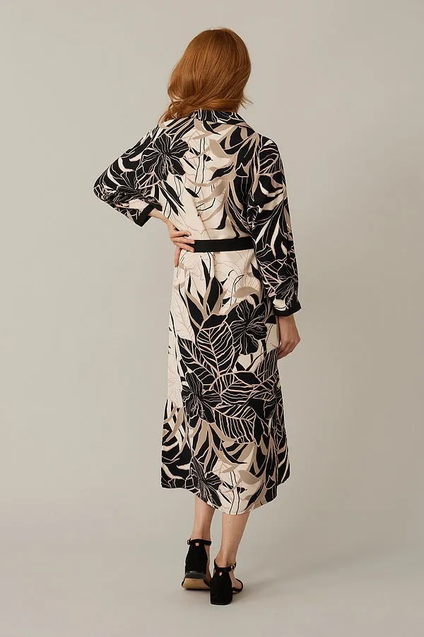 Joseph Ribkoff Tropical Print Dress