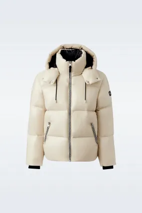 KENT-Z lustrous light down jacket with hood Trench