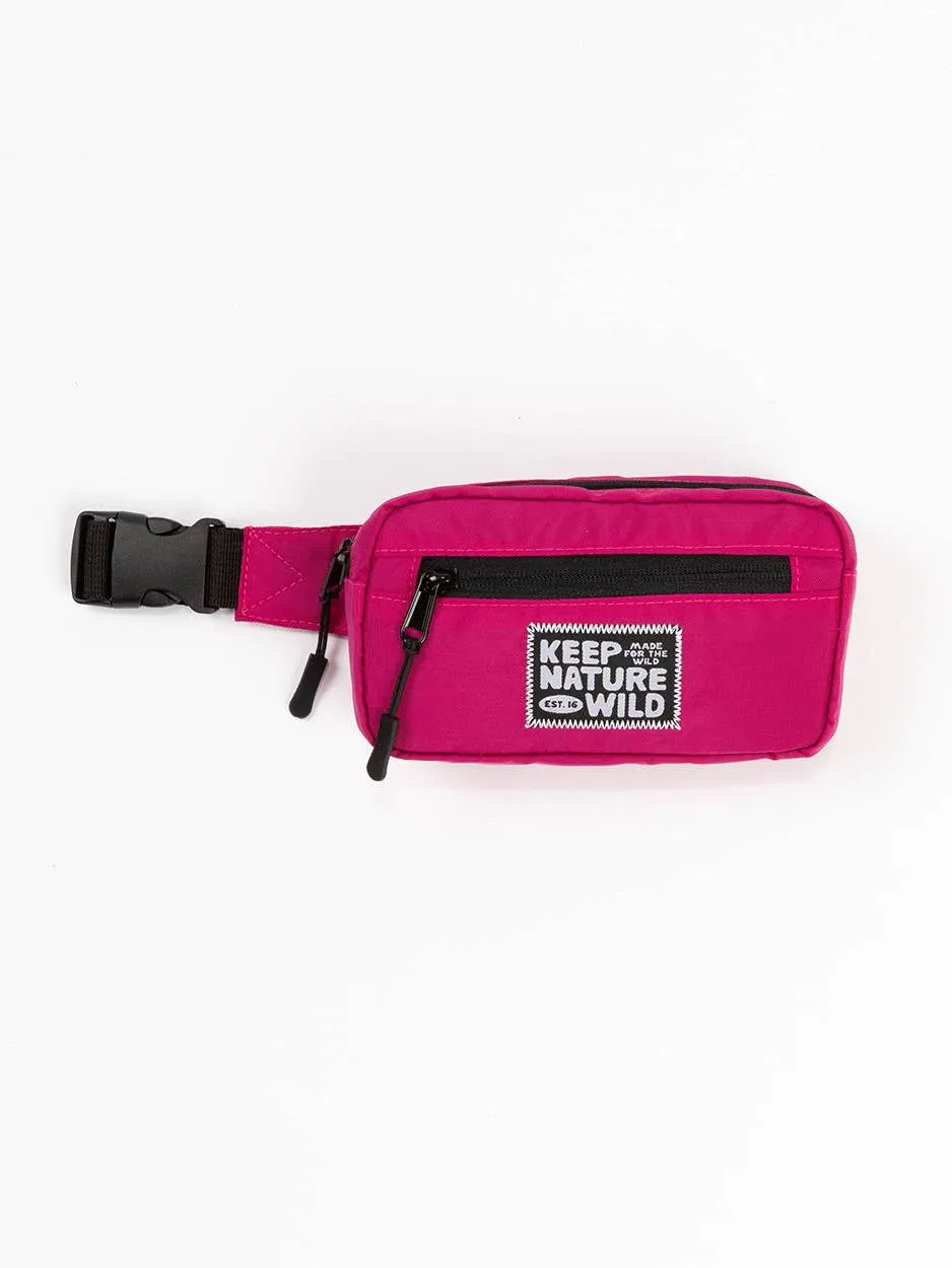 KNW02-Kids Fanny Pack | Fuchsia