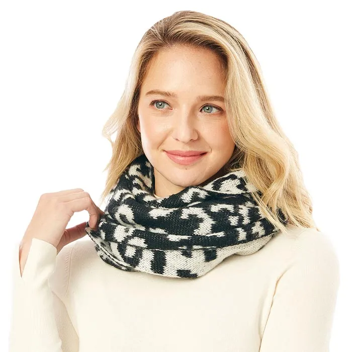 Leopard Print Infinity Scarf