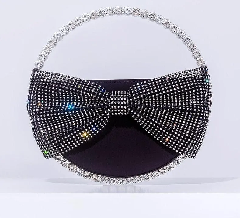 Martina Glittering Rhinestone Clutch Bag