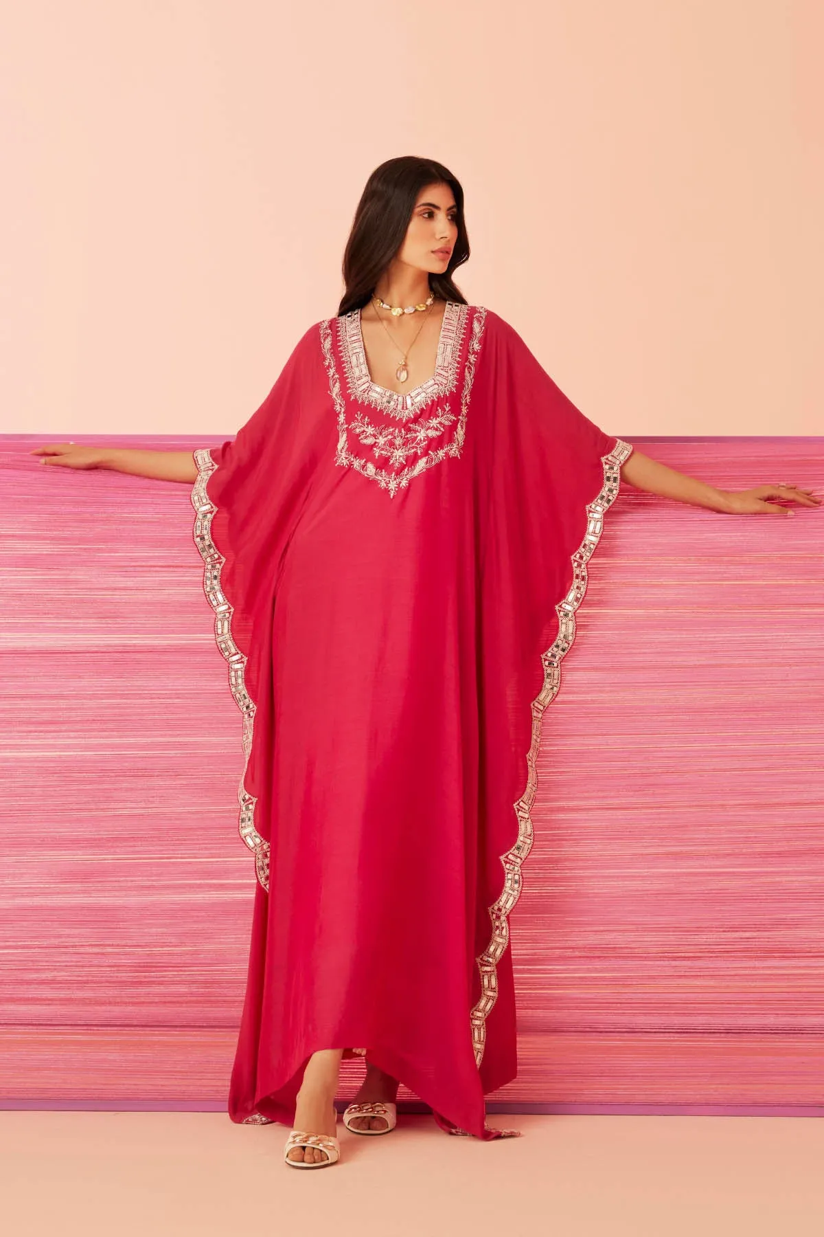 Melody Embroidered Kaftan