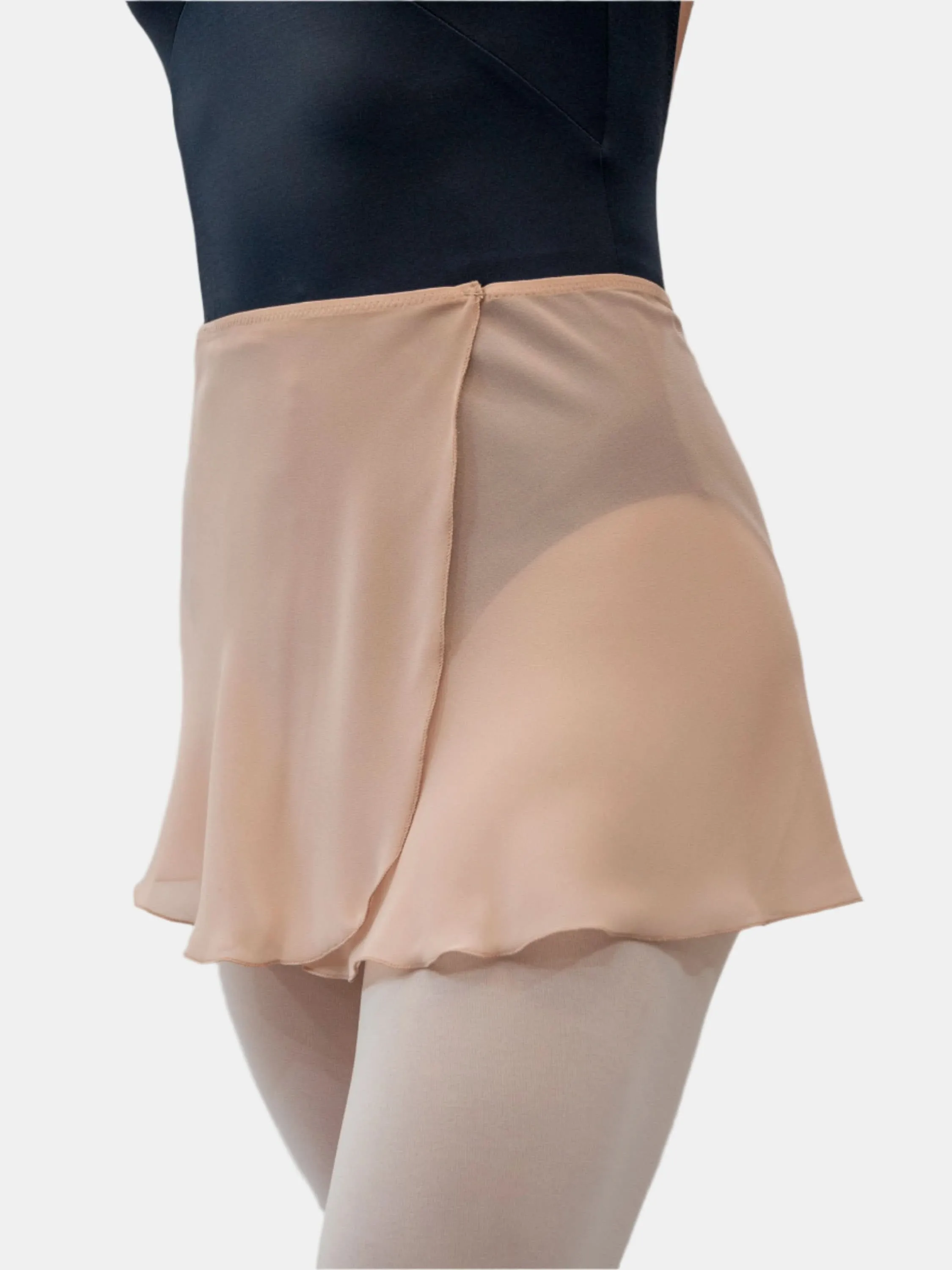 Old Rose Wrap Short Dance Skirt MP301