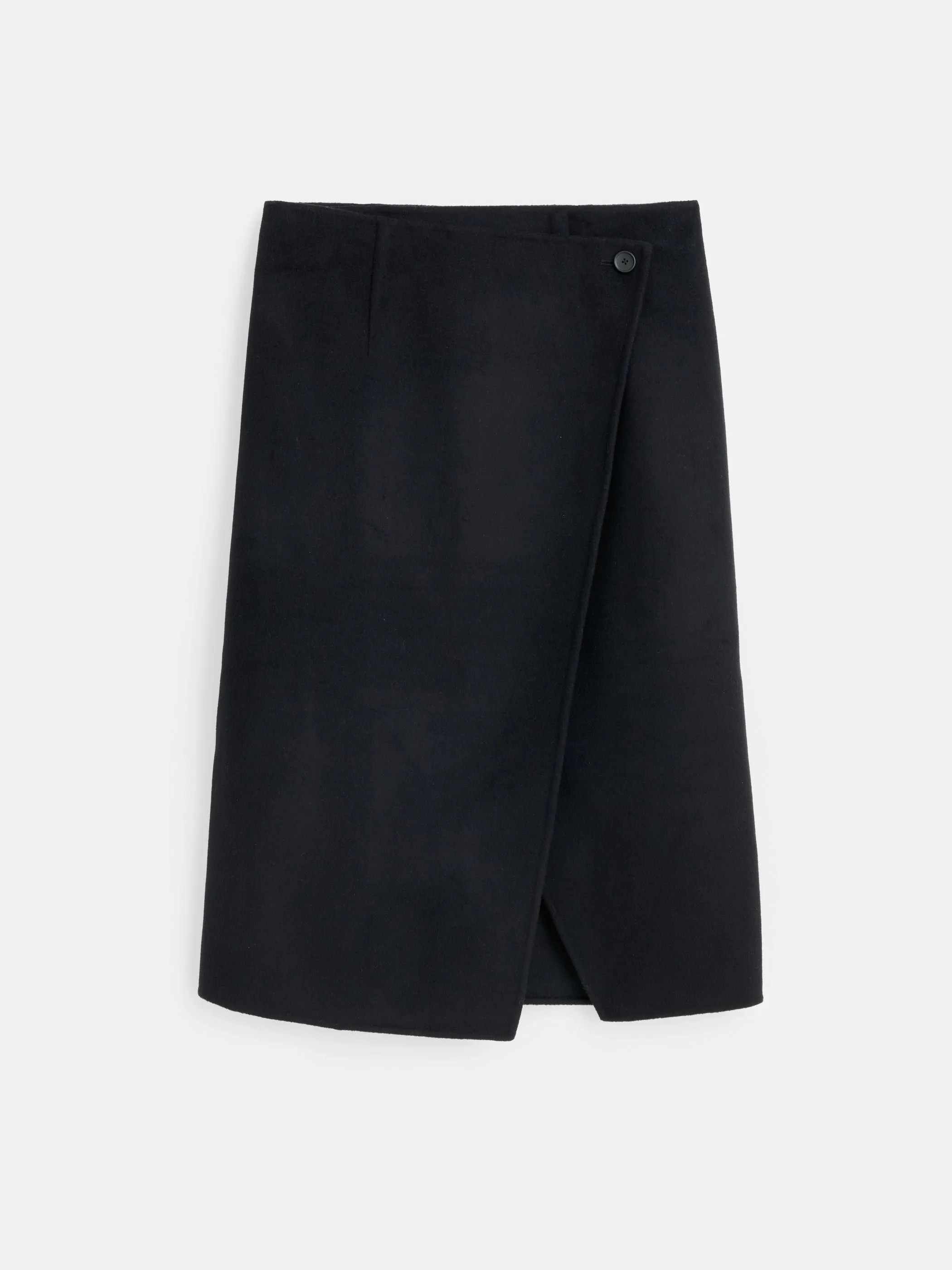 Parker Midi Skirt In Double Face Wool