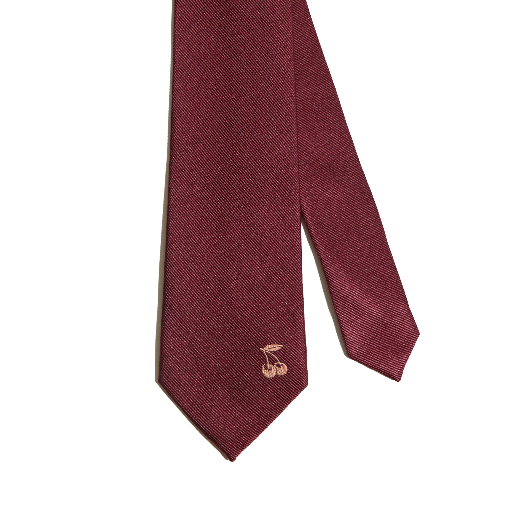 "Lost Cherries" Silk Tie - Red