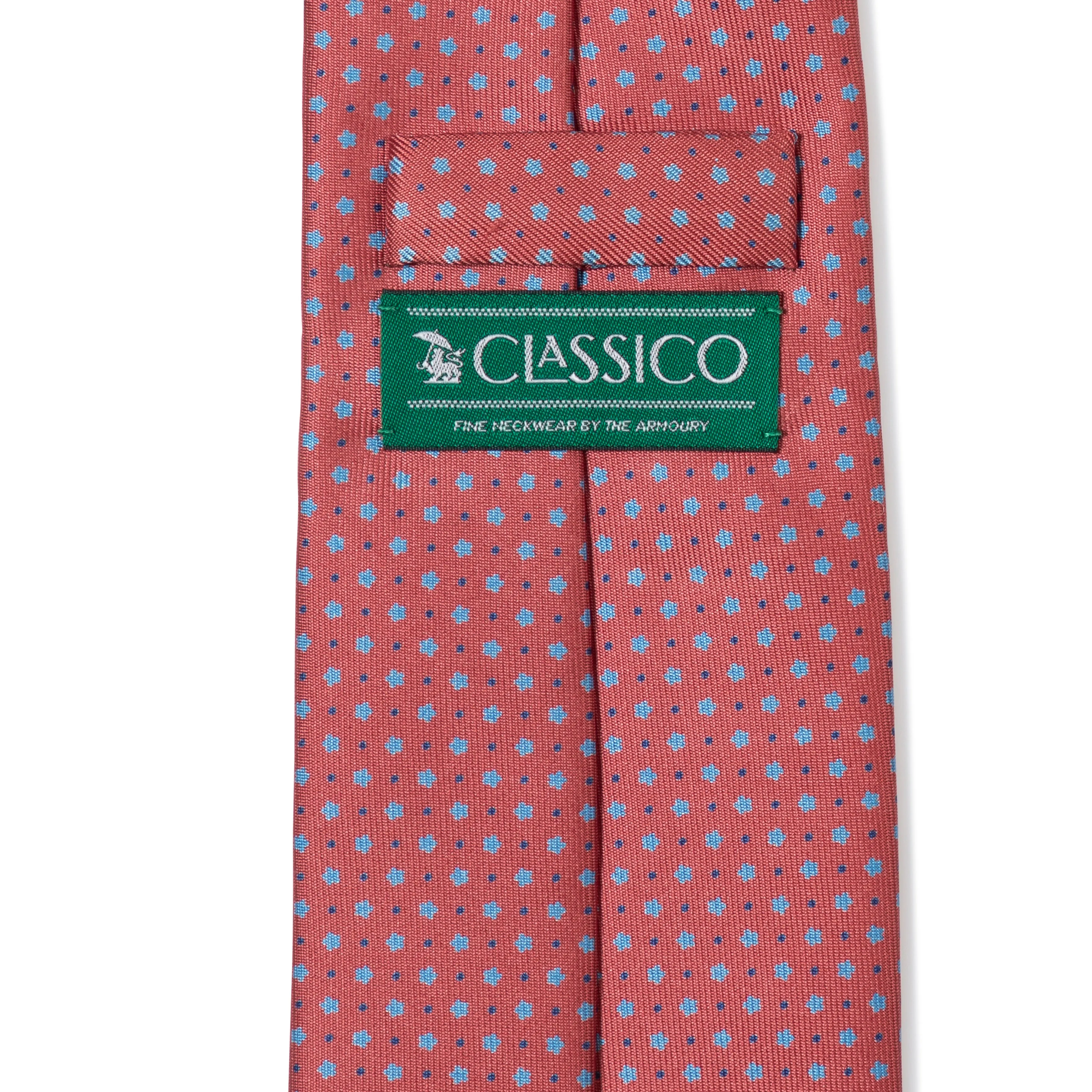 Silk Micro Floral Classico Tie